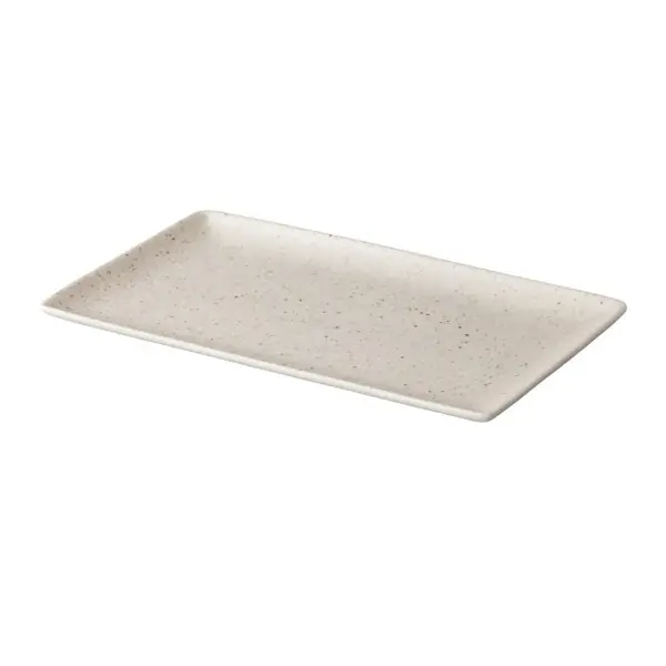 Rechthoekig Bord <br /> Mat Wit <br /> Tinto Q Authentic <br /> 19 x 33.5 cm