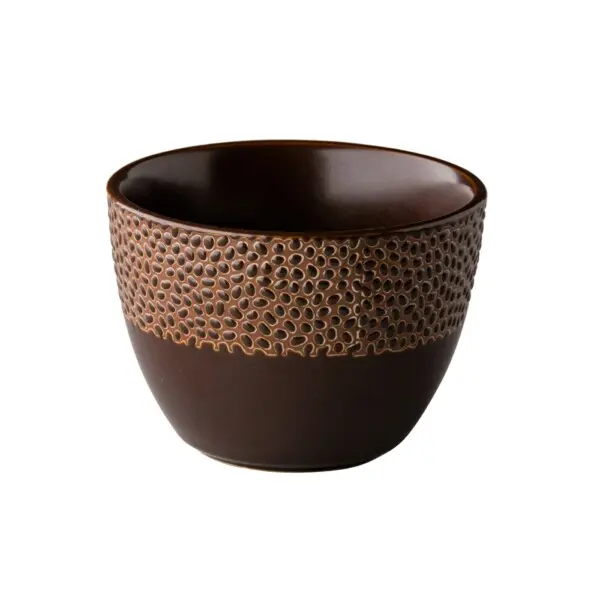 Ronde Kom Leopard <br /> Q Authentic <br /> Ø 12 x 8.5 cm