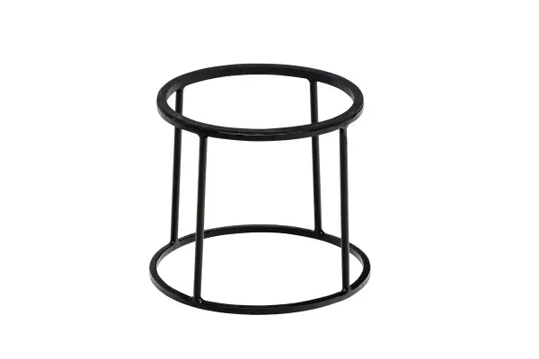 Zwarte Buffetverhoger Middel  Ø 22/24 x 20 cm