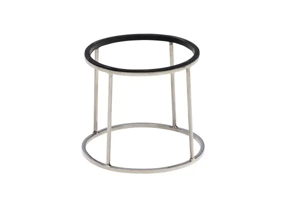 RVS Buffetverhoger Middel  Ø 22/24 x 20 cm