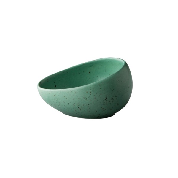 Kom Schuin S Mat <br /> Groen Tinto <br /> Q Authentic <br /> Ø 8.5 x 3/5 cm