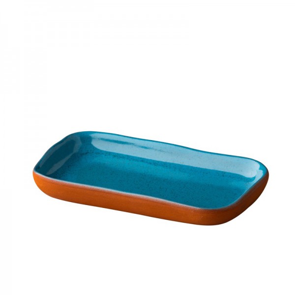 Snack Tapas Bord Blauw <br /> Stoneheart <br /> Ø 15 x 8.5 x 1.5 cm