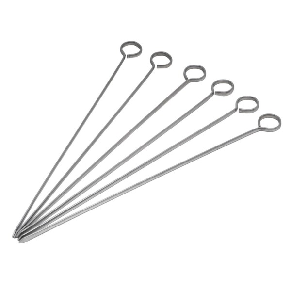 RVS Spiezen Set van 6 Stuks 30,5 cm