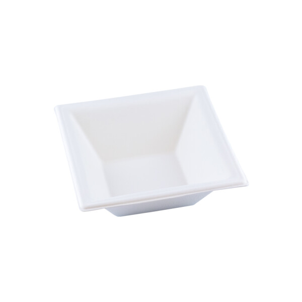Suikerriet <br /> Kom 'Karo' <br /> 16 x 16 x 4,5 cm (450ml) <br /> (50 stuks)