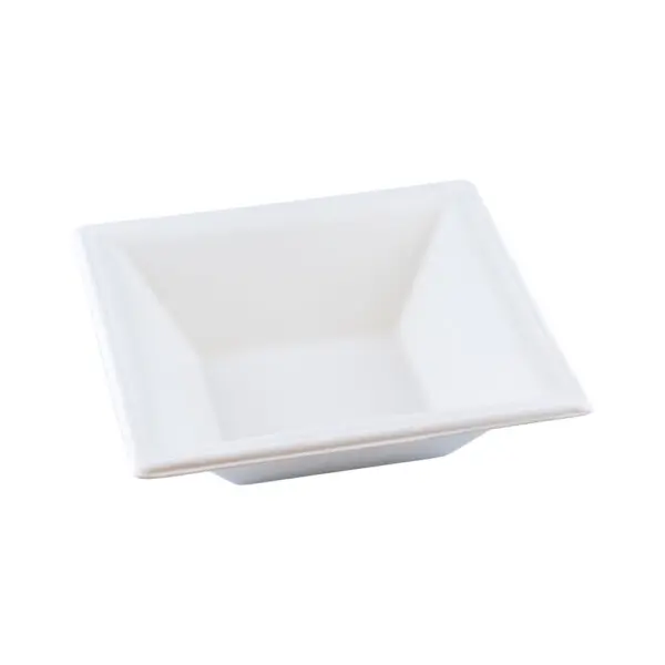 Suikerriet <br /> Kom 'Karo' <br /> 20 x 20 x 5,5 cm (850ml) <br /> (50 stuks)
