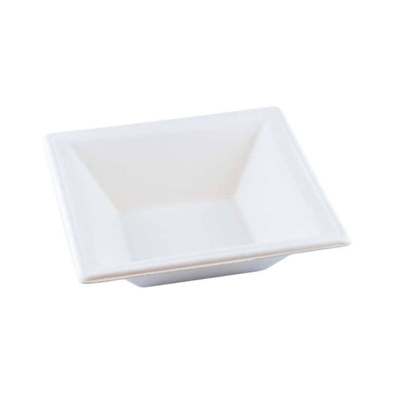 Suikerriet <br /> Kom 'Karo' <br /> 20 x 20 x 5,5 cm (850ml) <br /> (50 stuks)