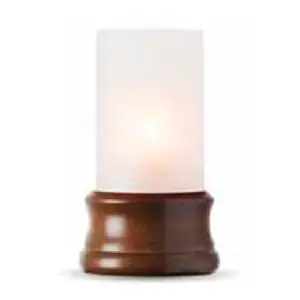 Tudor Frosted White Dark Wood (per stuk)