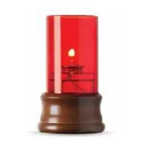 Tudor Clear Red Dark Wood (per stuk)