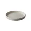 Tweezijdig Bord Met <br /> Opstaande Rand <br /> Wit Bristol Q Raw <br /> Ø 22 x 2 cm