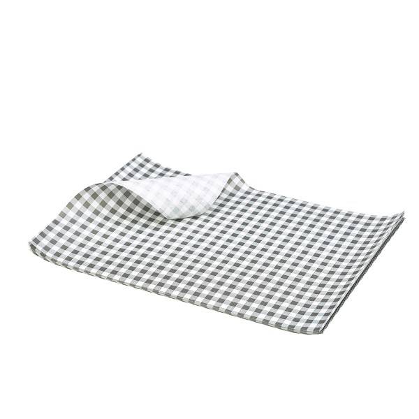 Vetvrij Papier "Cubes Black/White" <br /> (per 1000) 25 x 20 cm