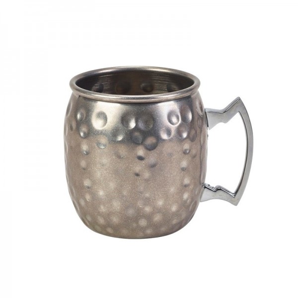 Vintage Beker Gehamerd  (400 ml) Ø 8.5 x 9 cm
